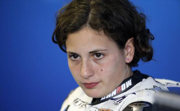 Ana Carrasco: pionera en todo Motodinamia-Ana carrasco