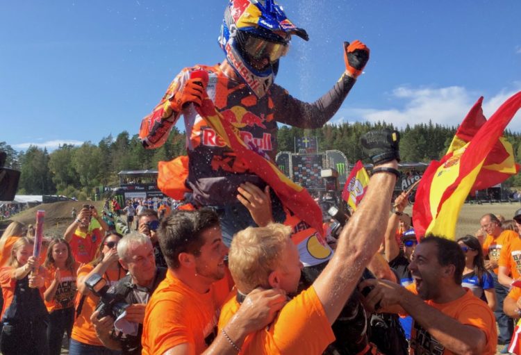 MX2: Prado se coronó bicampeón con una temporada casi perfecta