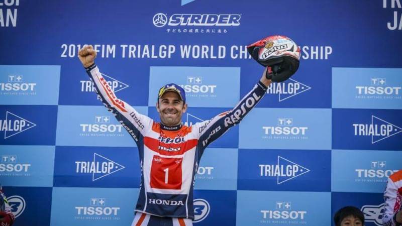 Toni Bou, o el piloto sin techo