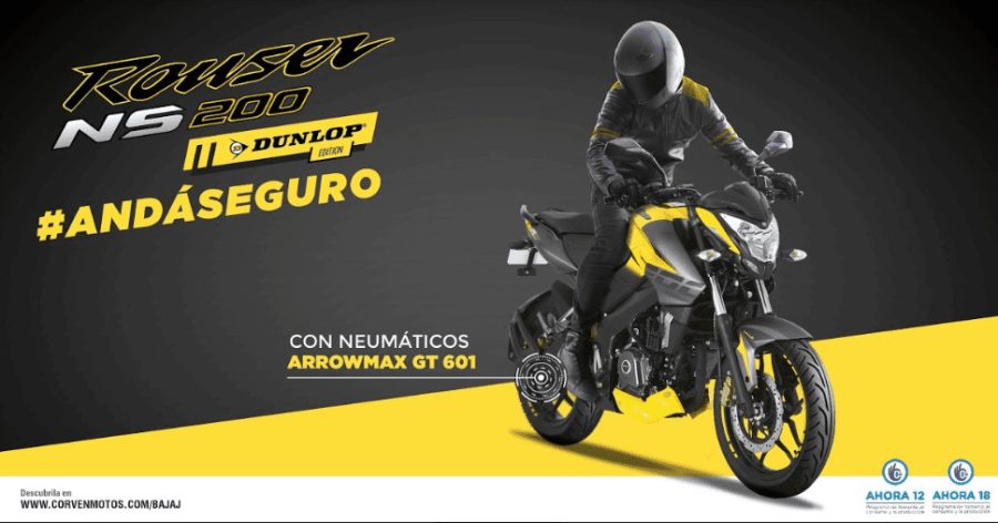 Bajaj Rouser NS200 Dunlop Edition, una unión convincente