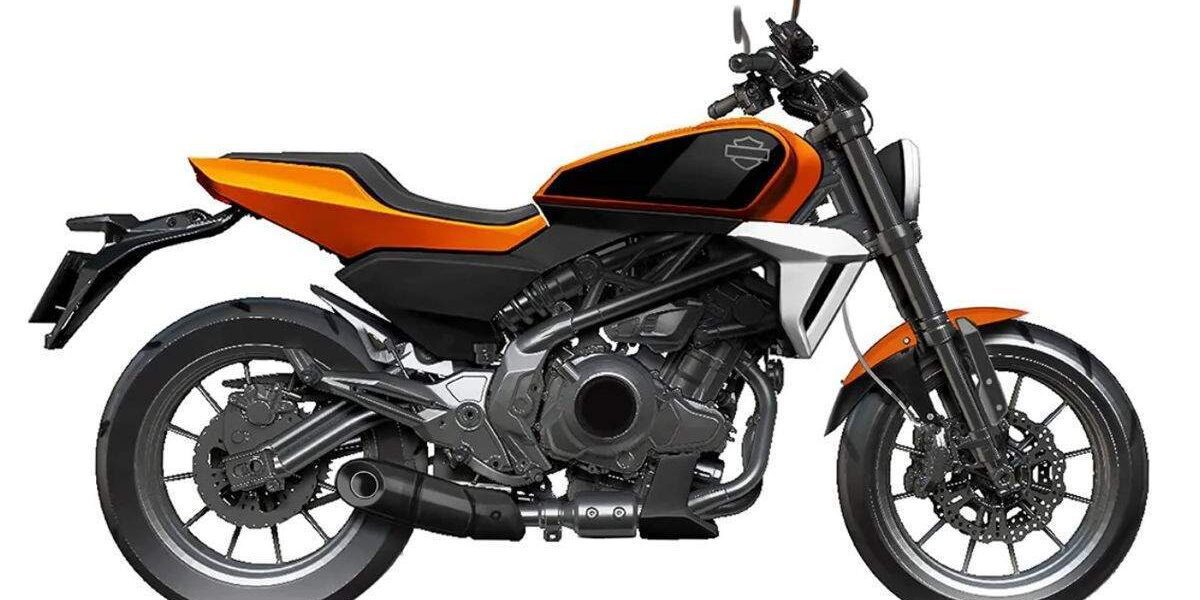 Modelo figurado de una Harley-Davidson 338R