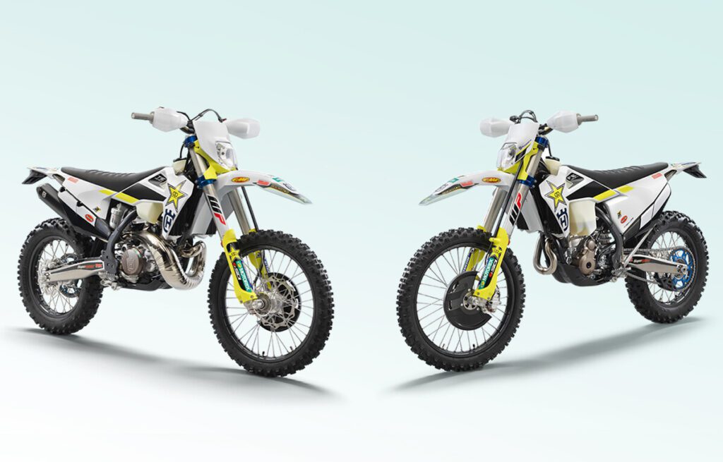 Husqvarna TE 300i y FE 350 Rockstar Edition 2021