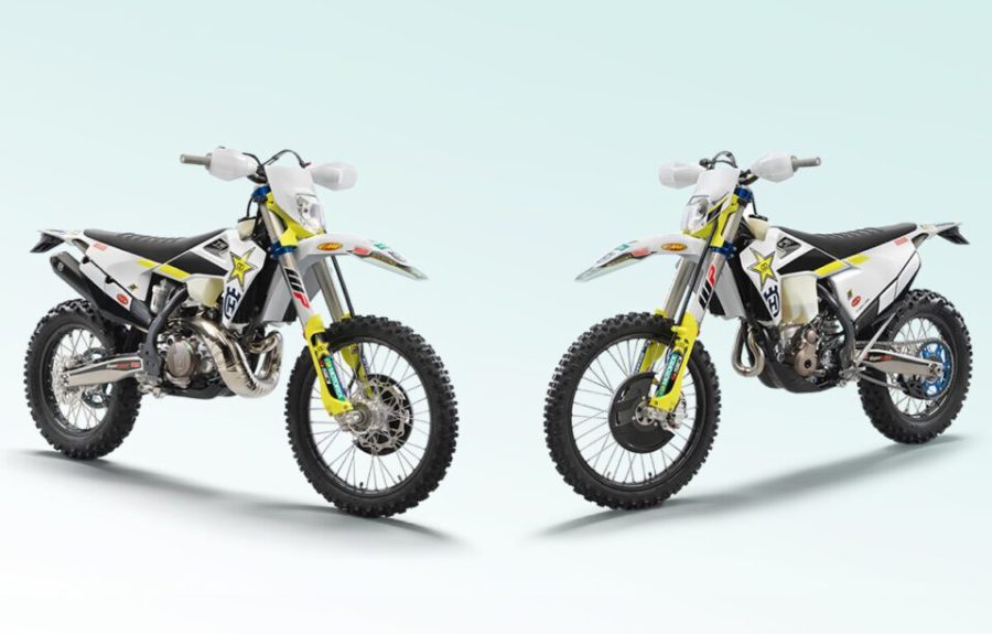 Husqvarna TE 300i y FE 350 Rockstar Edition, enduro de nivel superior