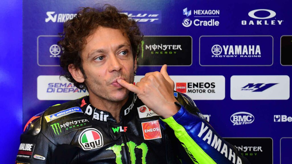 Valentino Rossi tiene coronavirus