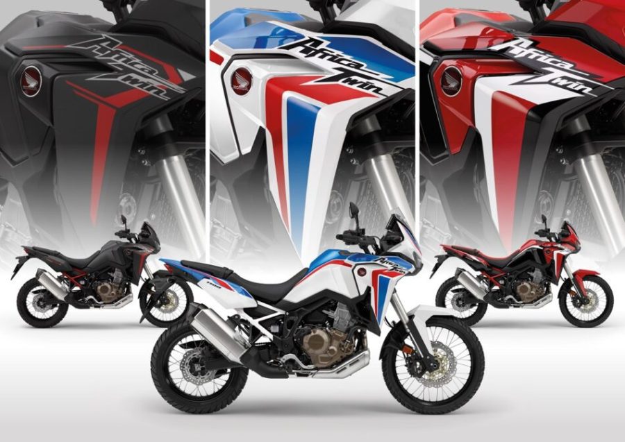 La Honda CRF1100L Africa Twin incorpora el blanco perla CRF1100L Africa Twin 2021