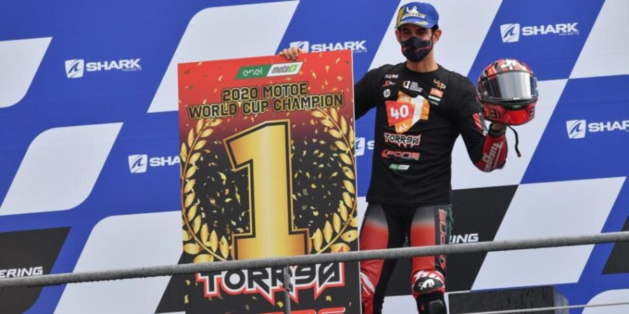 Jordi Torres, segundo campeón mundial de MotoE