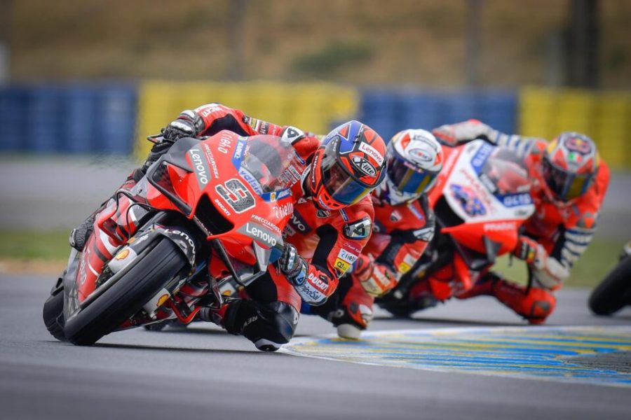 Danilo Petrucci con Ducati