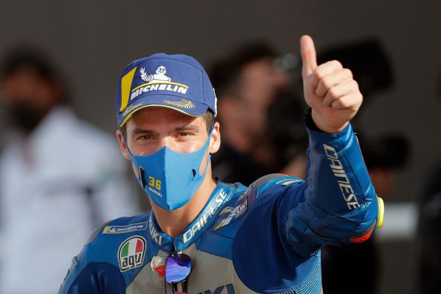Joan Mir, con suzuki, gano su primera carrera en MotoGP