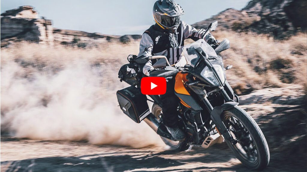 KTM 390 Adventure en accion