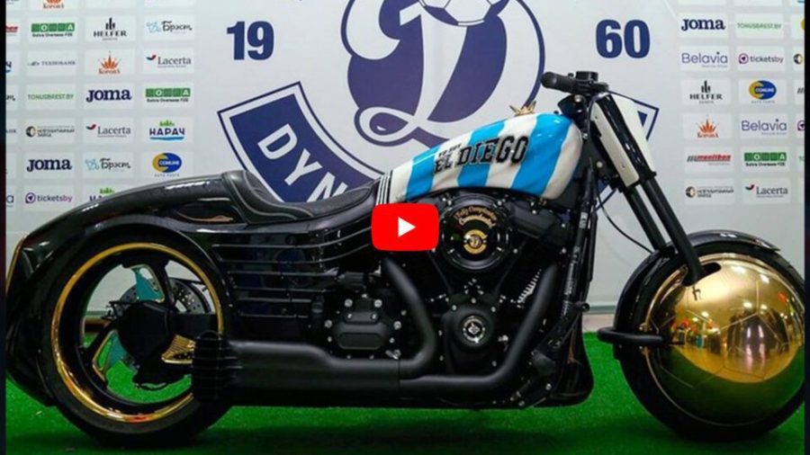 La historia de la Harley-Davidson Fat Bob 107 que tenía Maradona La Harley de Maradona
