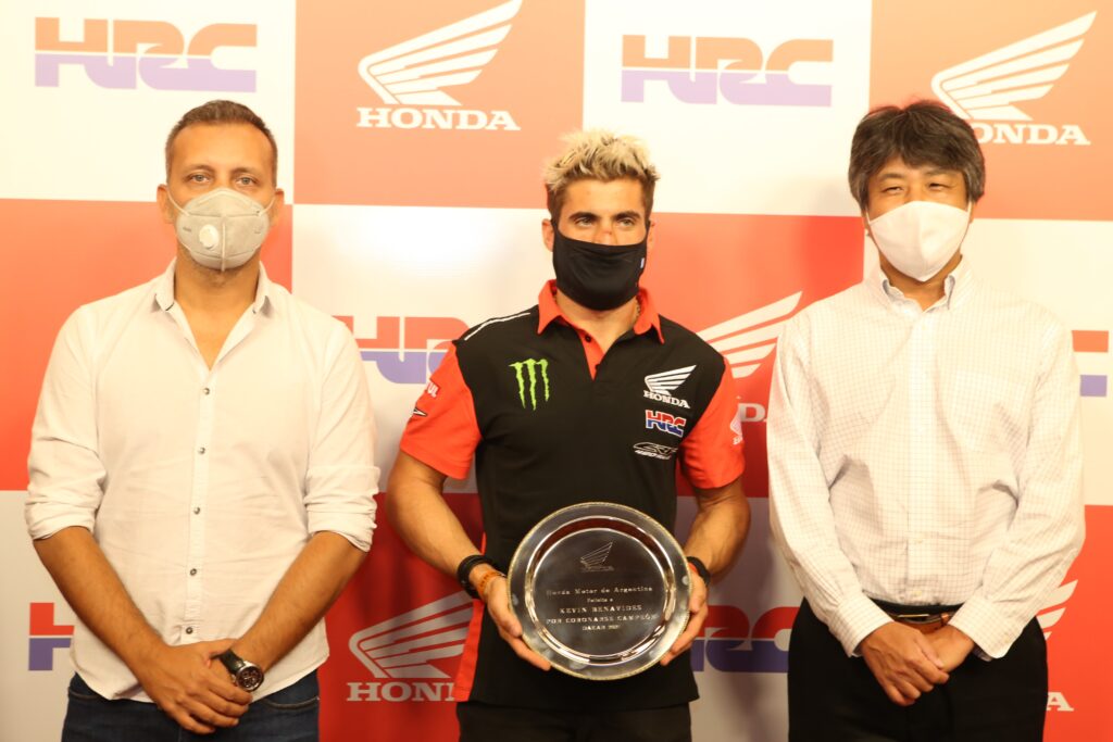 Honda recibió a Benavides