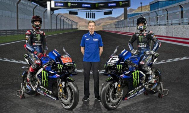 Yamaha presentó la M1 de MotoGP 2021