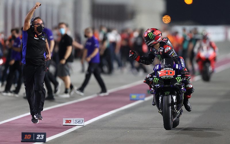 Fabio Quartararo gana con Yamaha el GP de Doha de MotoGP