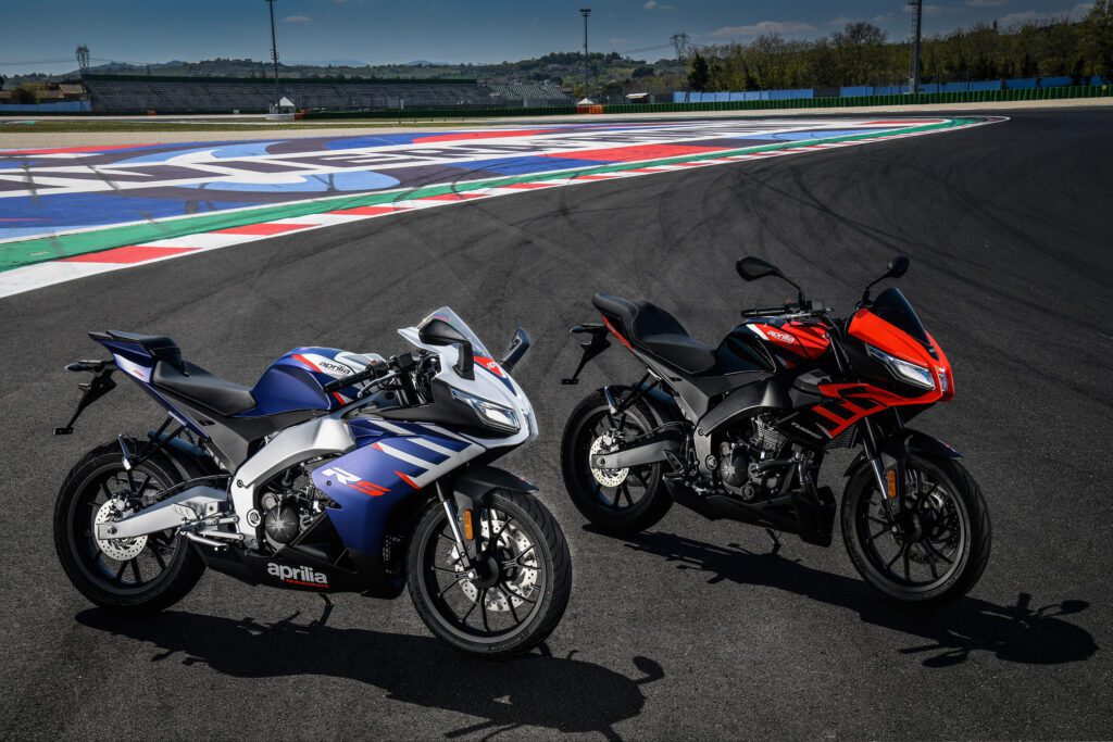 Aprilia RS 125 y Tuono
