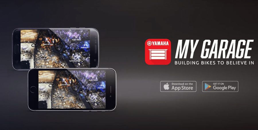 Yamaha MyGarage: una App para personalizar la moto C´pmo se ve la App Yamaha MyGarage en dos teléfonos móviles