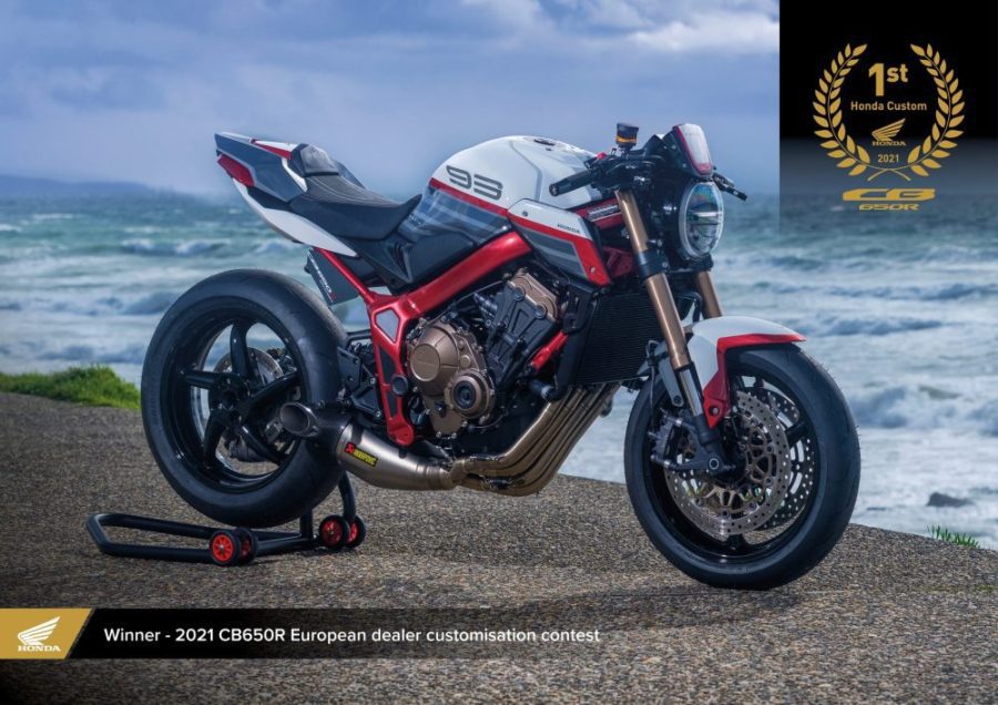 La CB650R Fenix es la ganadora del European Honda Customs 2021 CB650R Fenix
