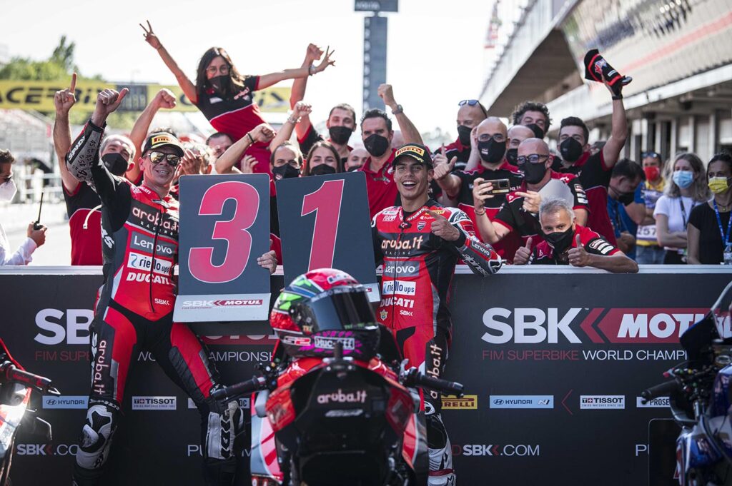 Ducati ganó en MotoGP y SBK
