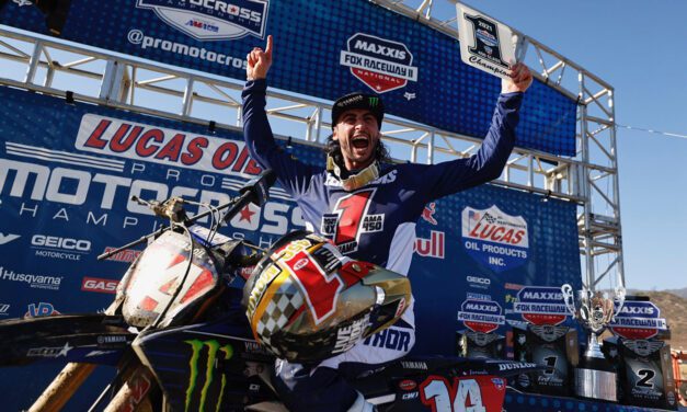 Dylan Ferrandis se corona campeón AMA Motocross 450
