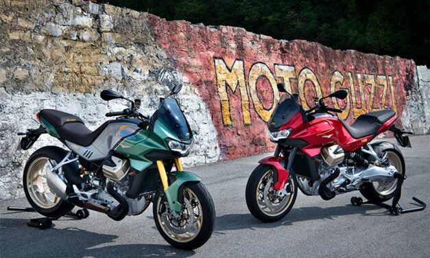 V100 Mandello: Moto Guzzi se regaló una Sport Tourer