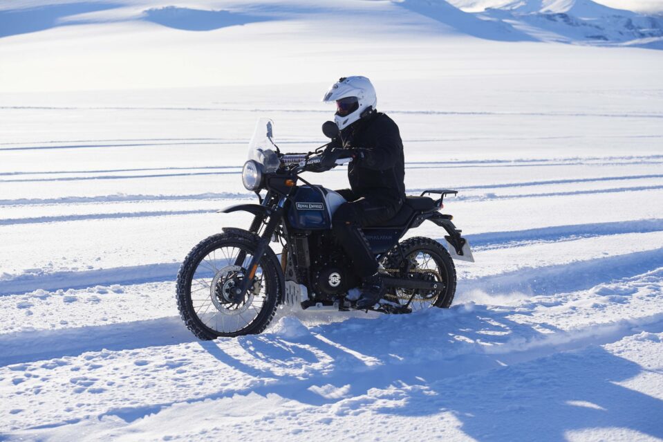 Royal Enfield al Polo Sur