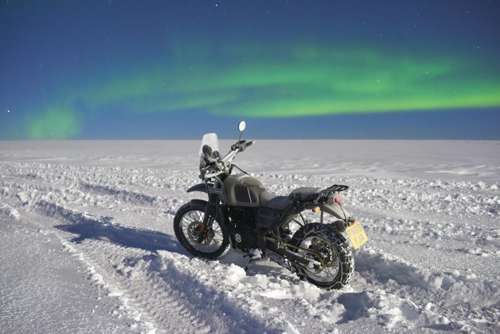 Royal Enfield al Polo Sur