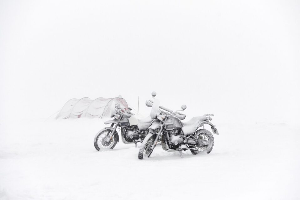 Royal Enfield al Polo Sur