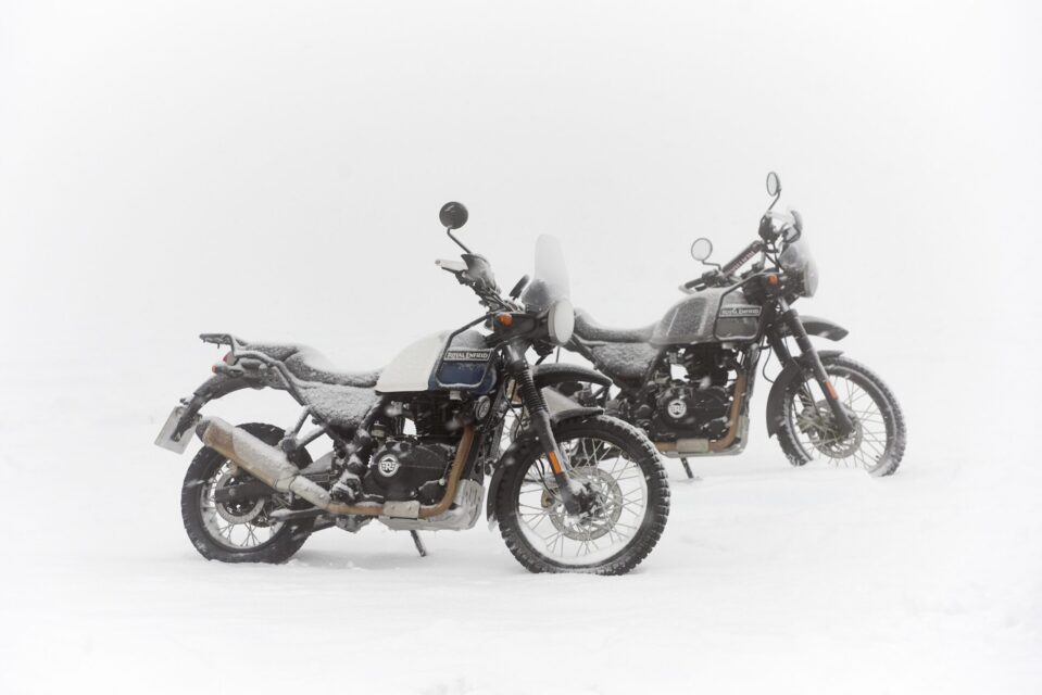 Royal Enfield al Polo Sur
