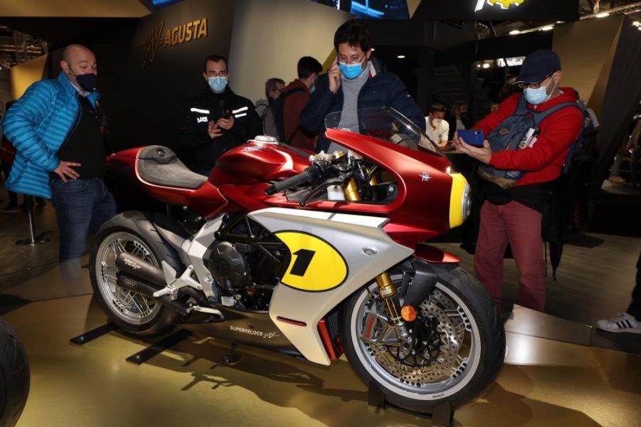 La moto más bella del EICMA 2021 fue la MV Agusta Superveloce AGO La moto más bella del EICMA 2021