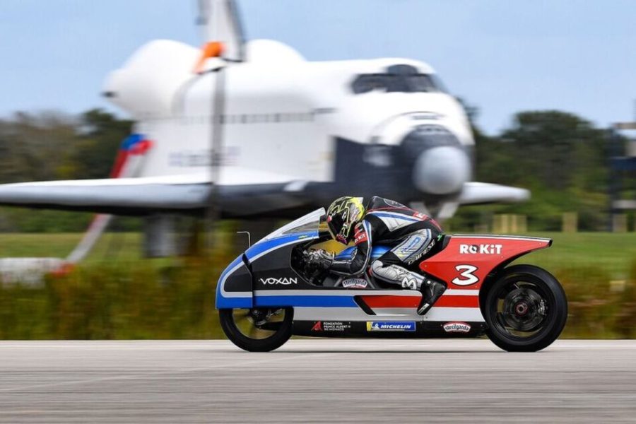 Max Biaggi y la eléctrica Voxan Wattman pulverizaron sus propios récords Voxan Wattman