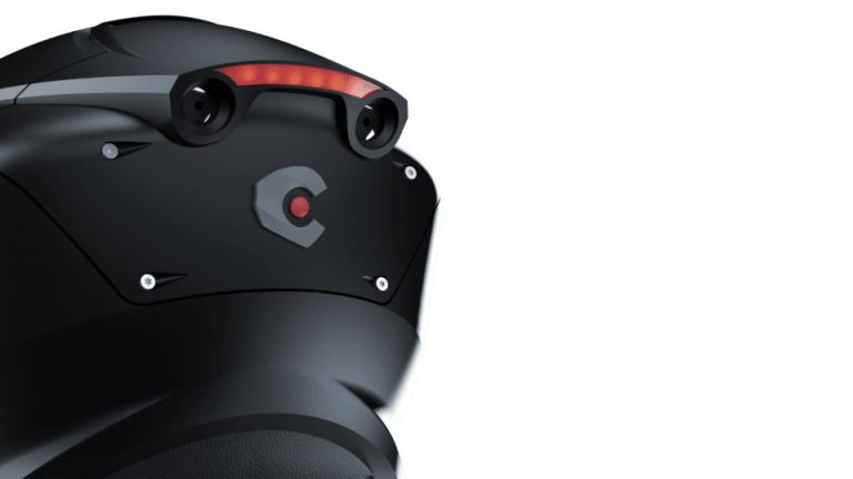iC-R, el casco con visión de 360 grados