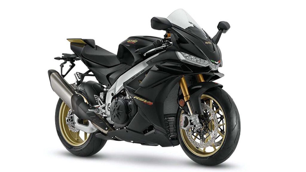 Las Aprilia RSV4 y Tuono V4 Factory se viste de noche