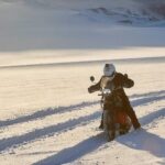 Dos Royal Enfield Himalayan llegaron al Polo Sur | VIDEOS