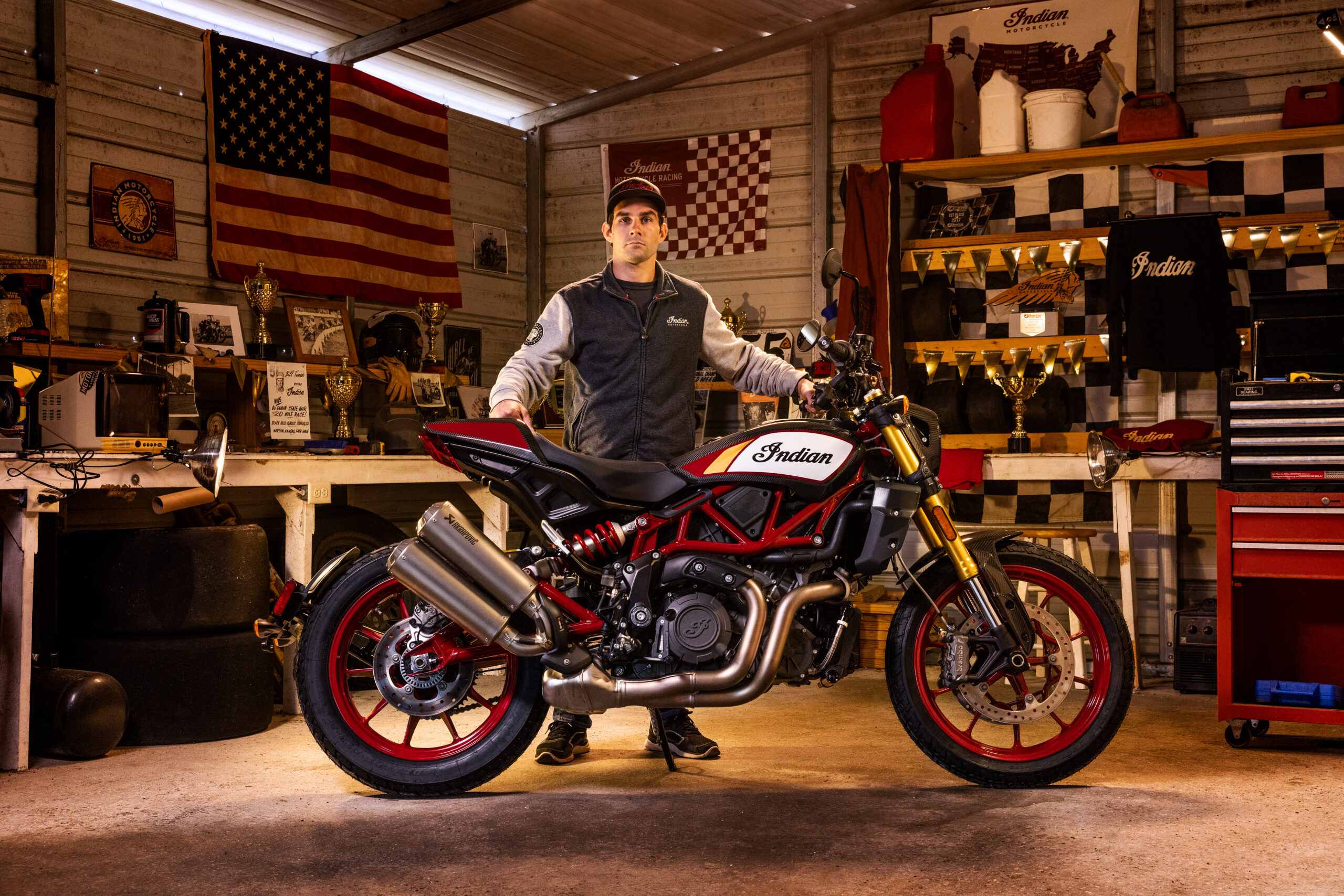 Indian FTR Championship Edition, el legado del Flat Track | VIDEO Indian FTR Championship Edition