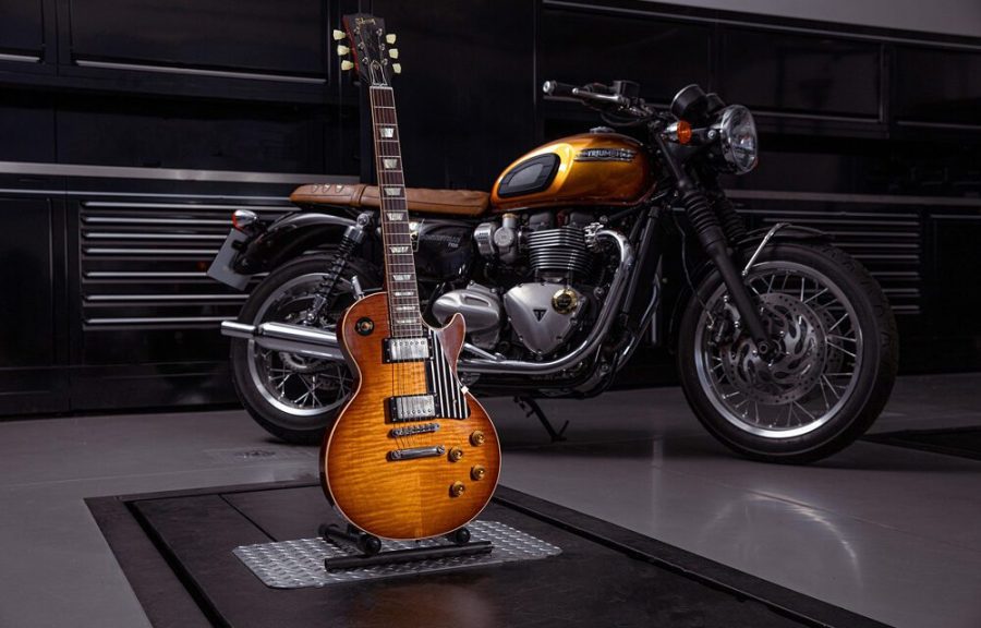 Triumph y Gibson se unen por un fin solidario | VIDEO Triumph y Gibson