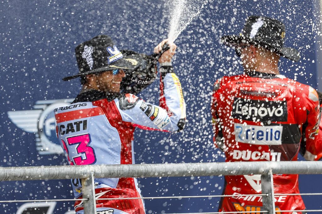 Bastianini y Bautista