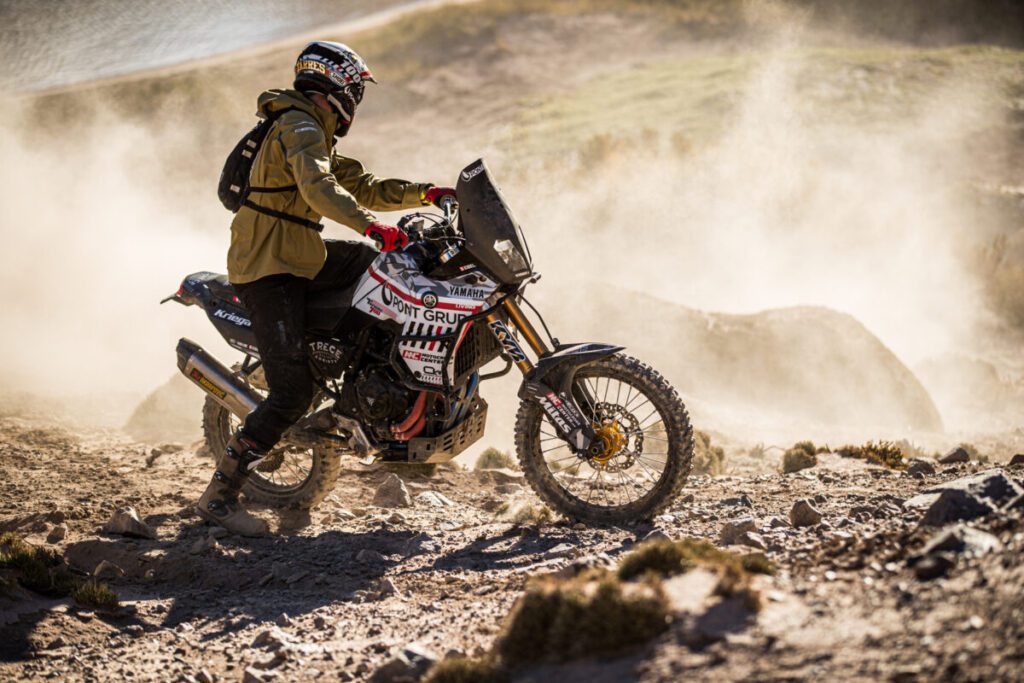 Récord de altitud en moto