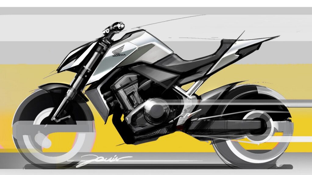 Bocetos de la nueva Honda Hornet