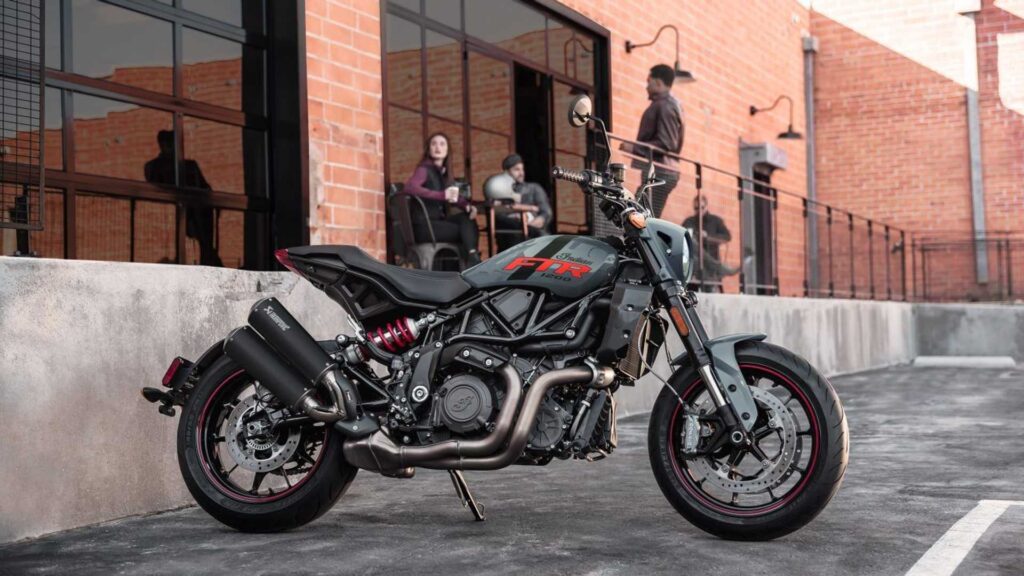 Indian FTR Stealth Gray
