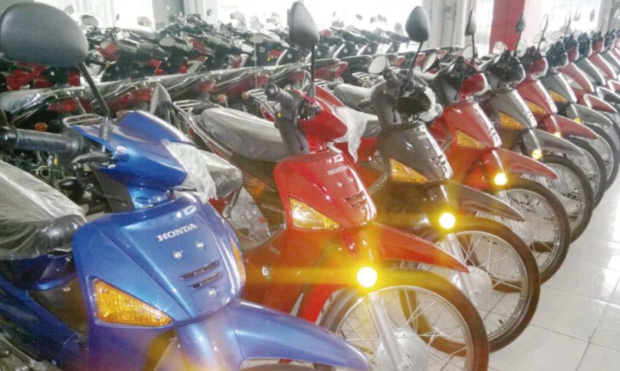 Se patentaron 200 mil motos