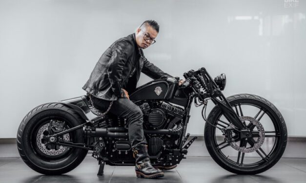 Asphalt Glider, la intimidante Harley Breakout de Rough Crafts | VIDEO