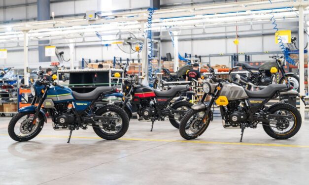 La Royal Enfield SCRAM 411 ya se produce en el país