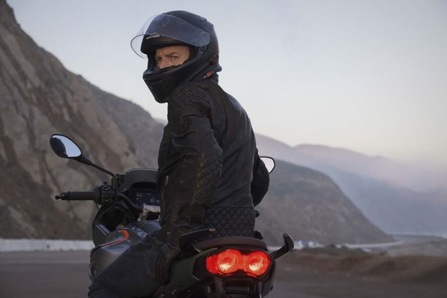 Ewan McGregor y Moto Guzzi V100 Mandello