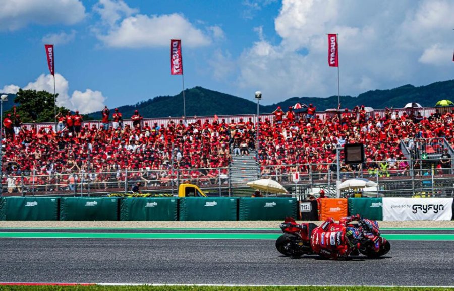 Mugello: nueva victoria de Bagnaia y podio completo para Ducati
