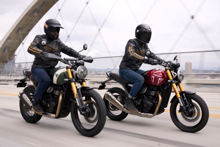 Speed 400 y Scrambler 400 X Speed 400 y Scrambler 400 X en acción