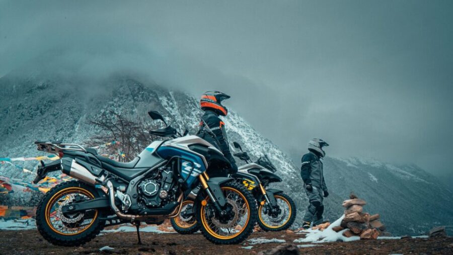 Las mejores motos adventure 450 del mundo en 2026 VOGE 525DSX