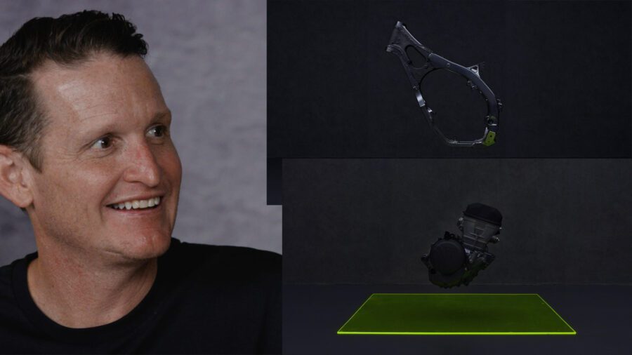 VIDEOS | Anticipan chasis y motor de las Triumph de motocross Triumph de motocross