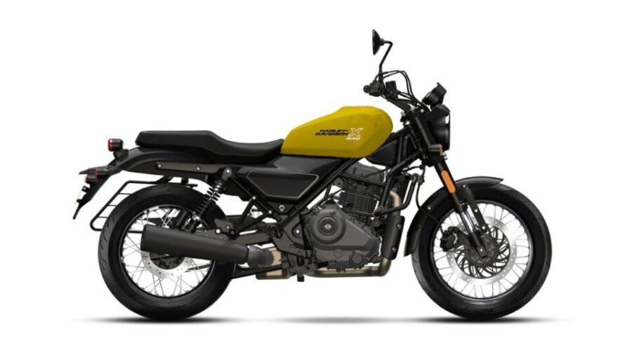 Harley-Davidson X440 amarilla