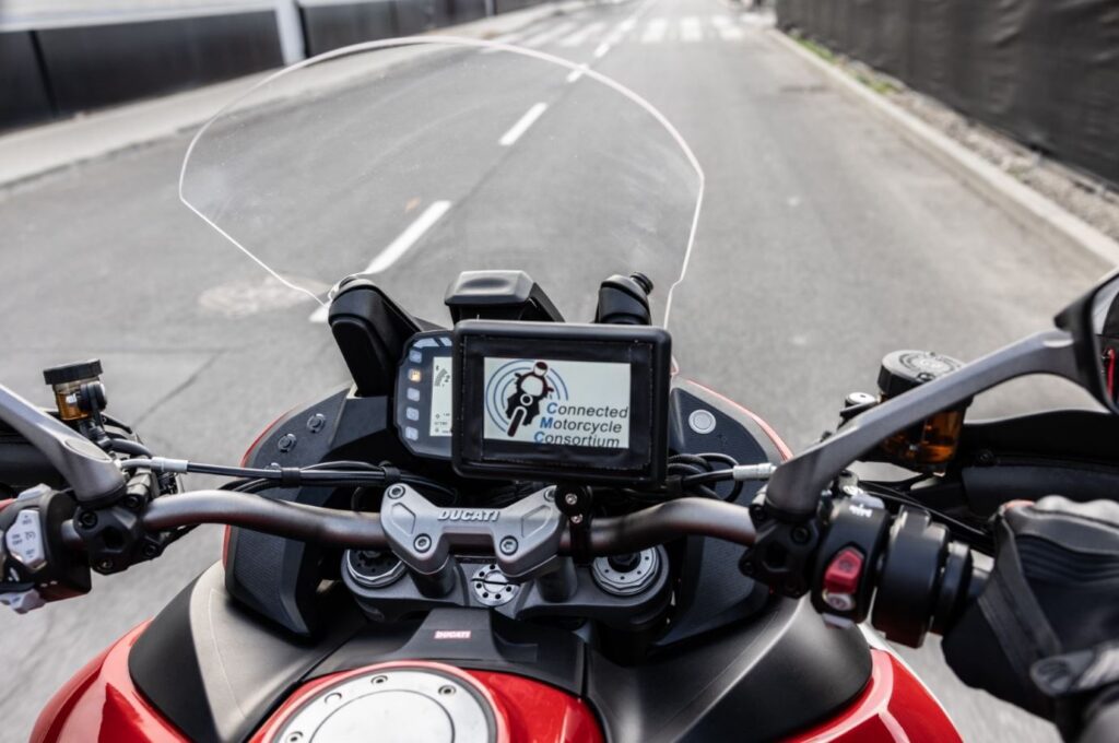 Ducati avanza en sistemas de conectividad