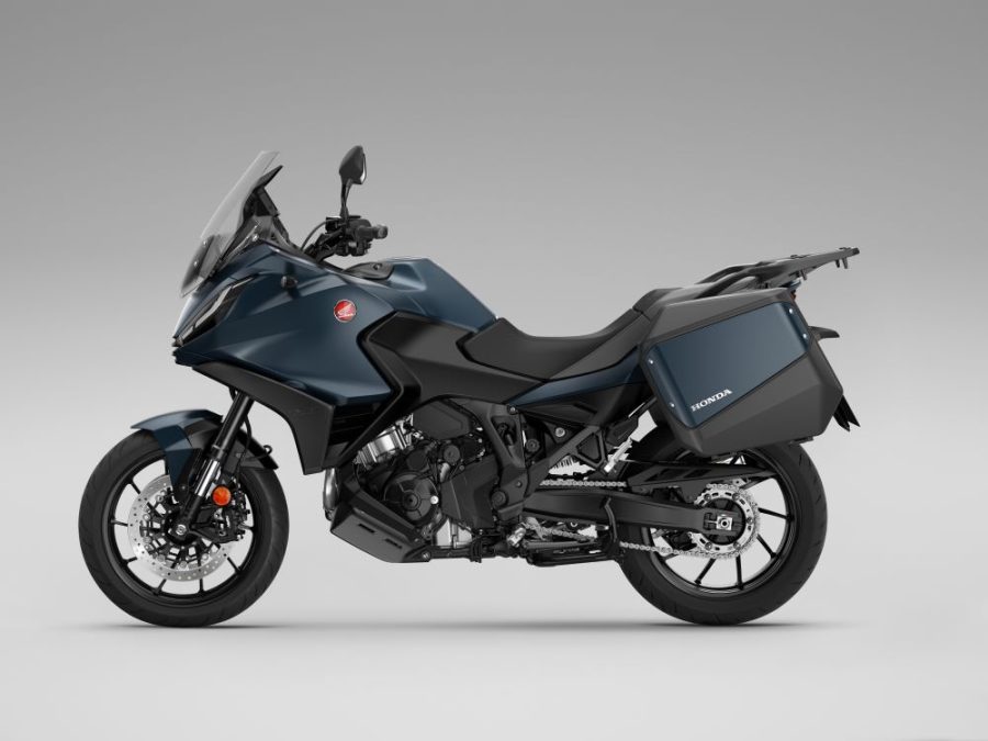 Honda NT1100 2024 azul metálico con maletas Honda NT1100 2024 azul metálico con maletas