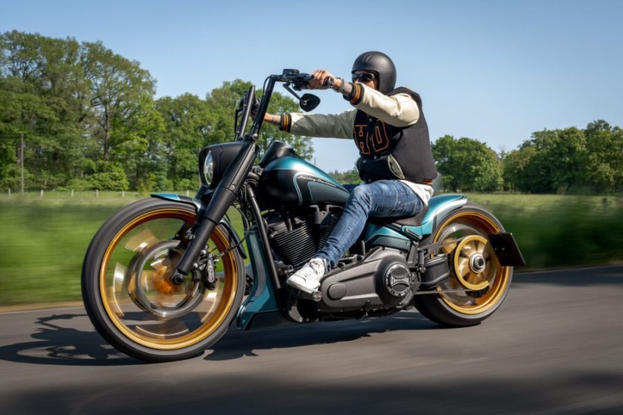 Harley-Davidson Ocean Force en acción